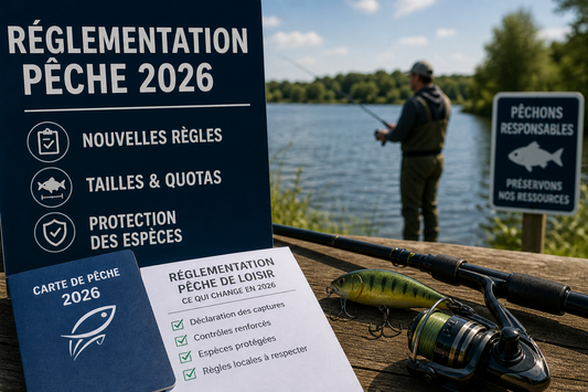 Réglementation pêche 2026 : ce qui change et ce que vous devez vraiment savoir !